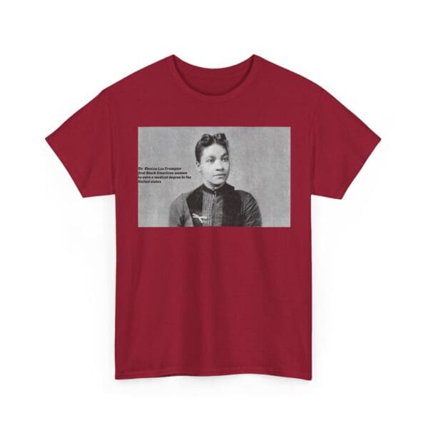 Unisex Heavy Cotton Tee "Dr. Rebecca Lee Crumpler: First Black Woman Doctor in the U.S." - Image 51