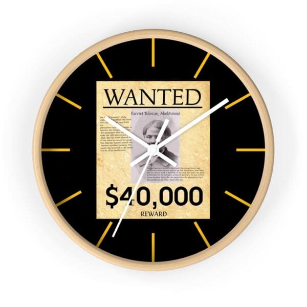 Wall Clock Harriet Tubman: Time for Freedom - Image 4