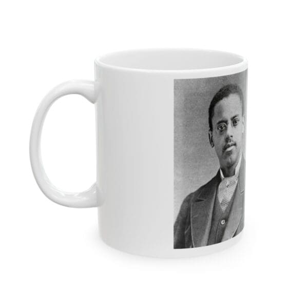 Ceramic Mug, (11oz, 15oz) Benjamin Bradley—A Mind That Moved Machines and History" - Image 3
