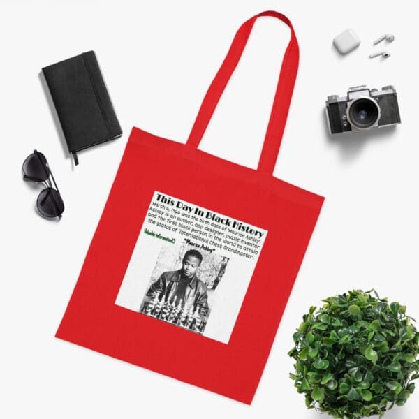 Cotton Canvas Tote Bag "Master Your Move – Carry Grandmaster Ashley’s Legacy" - Image 27