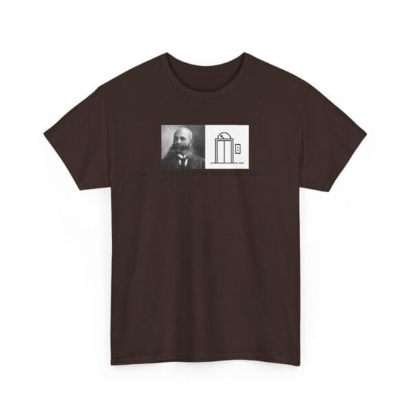 Unisex Heavy Cotton Tee "Alexander Miles: Elevating Innovation, One Step at a Time." - Image 34