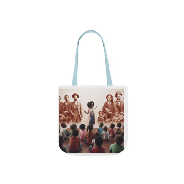 Natural Tote Bag "Pointed toward history, carried into the future." - Image 9