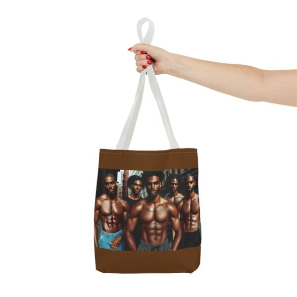 Tote Bag (AOP) "Strength in stance. Power in legacy." - Image 28