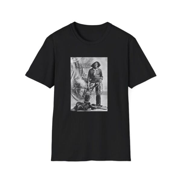 Unisex Softstyle T-Shirt "Ride with Nate Love—The Cowboy Who Defied History. - Image 5