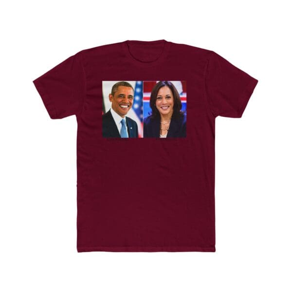 Unisex Cotton Crew Tee "First Black President, First Woman VP—A Legacy of Change" - Image 28