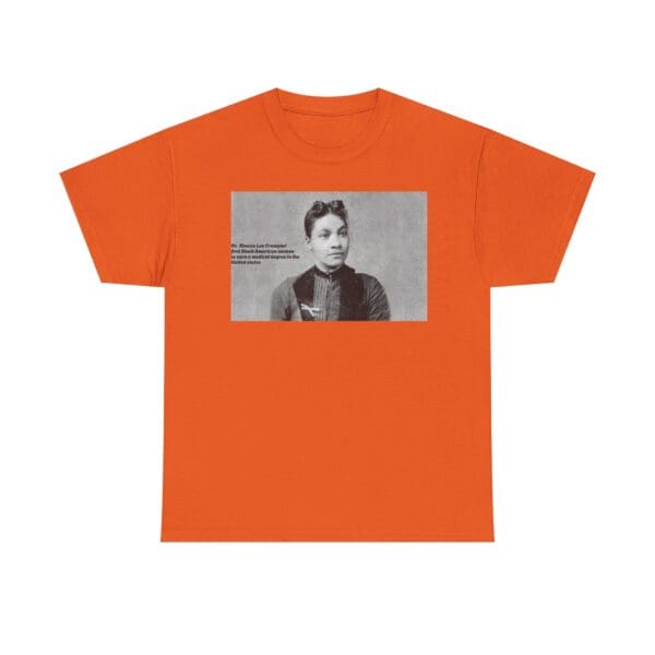 Unisex Heavy Cotton Tee "Dr. Rebecca Lee Crumpler: First Black Woman Doctor in the U.S." - Image 25