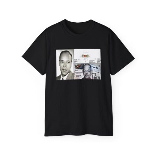 Unisex Ultra Cotton Tee "Otis Boykin: The Genius Behind Modern Electronics" - Image 9