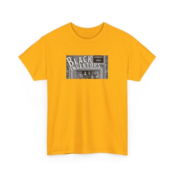 Unisex Heavy Cotton Tee "Inventors Who Changed the World" - Image 19