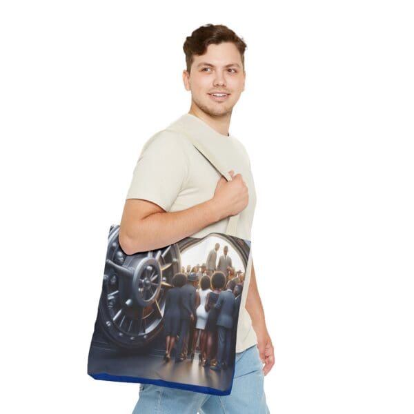 Tote Bag (AOP) "The vault opens. The stories remain." - Image 47