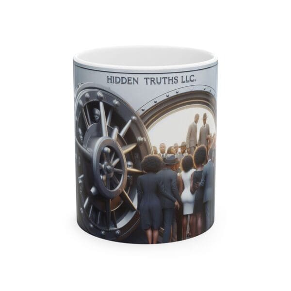 Ceramic Mug, (11oz, 15oz) "Unlock the Past. Empower the Future."