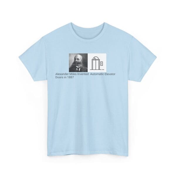 Unisex Heavy Cotton Tee "Alexander Miles: Elevating Innovation, One Step at a Time." - Image 50