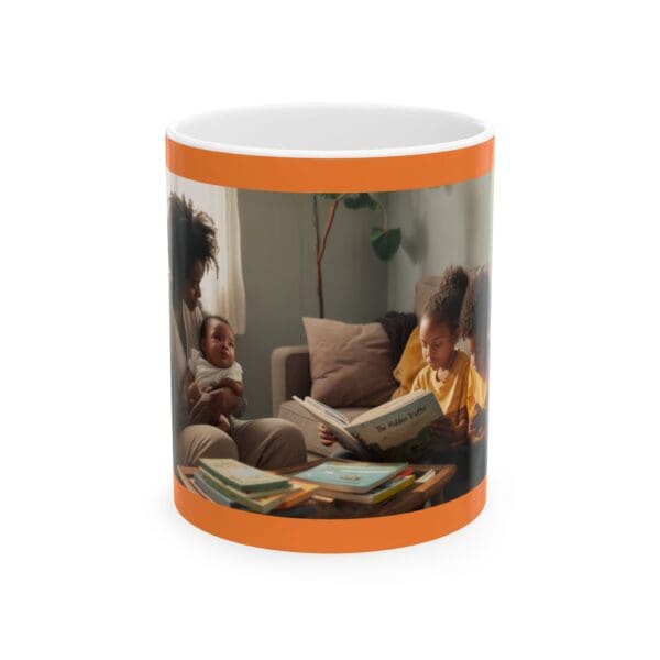 Ceramic Mug, (11oz, 15oz) "A Mother’s Gaze, A Future’s Promise"