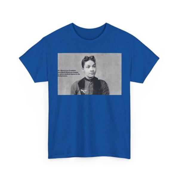 Unisex Heavy Cotton Tee "Dr. Rebecca Lee Crumpler: First Black Woman Doctor in the U.S." - Image 35