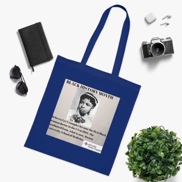 Cotton Canvas Tote Bag "Heal History – Carry Rebecca Lee Crumpler’s Legacy" - Image 15