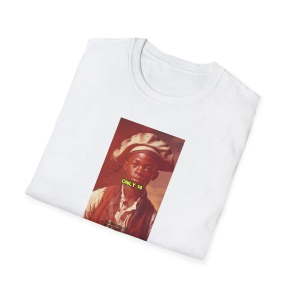 Vintage-Inspired Unisex Softstyle T-Shirt - 'ONLY 14' Graphic Tee "Thomas Fuller: Proof That Brilliance Knows No Chains." - Image 4