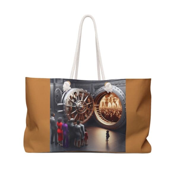 Weekender Bag "The Vault Is Open—History Speaks, We Listen."