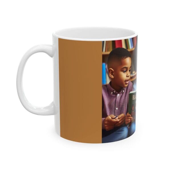 Ceramic Mug, (11oz, 15oz) "Hidden Truths in Their Hands. The Future in Their Eyes." - Image 3