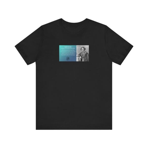 Unisex Jersey Short Sleeve Tee  "Sarah E. Goode: The Mind That Transformed Space" - Image 13