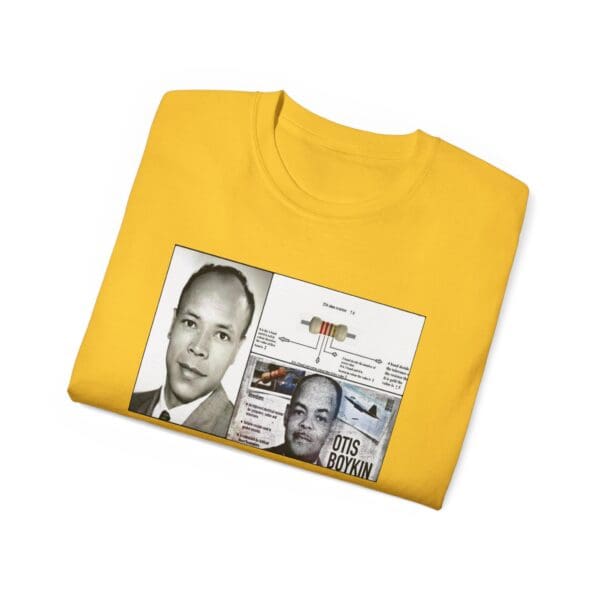 Unisex Ultra Cotton Tee "Otis Boykin: The Genius Behind Modern Electronics" - Image 28