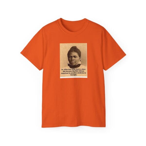 Unisex Ultra Cotton Tee "Dr. Eliza Ann Grier: From Cotton Fields to Medical Excellence." - Image 13