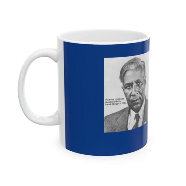 Black Mug, 11oz 15oz Inventor, Visionary, Trailblazer—Garrett Morgan’s Legacy Lives On - Image 3
