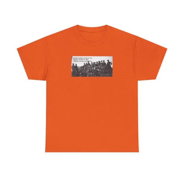 Unisex Heavy Cotton Tee "Buffalo Soldiers—The Backbone of the Frontier" - Image 21