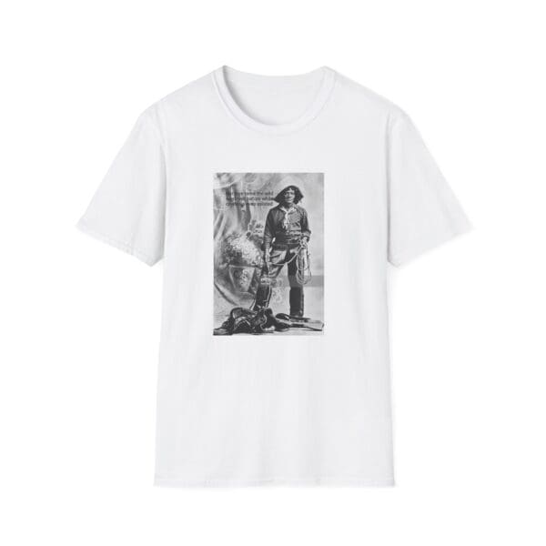 Unisex Softstyle T-Shirt "Ride with Nate Love—The Cowboy Who Defied History.
