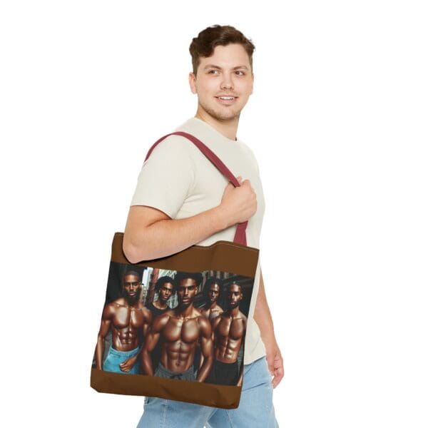 Tote Bag (AOP) "Strength in stance. Power in legacy." - Image 23