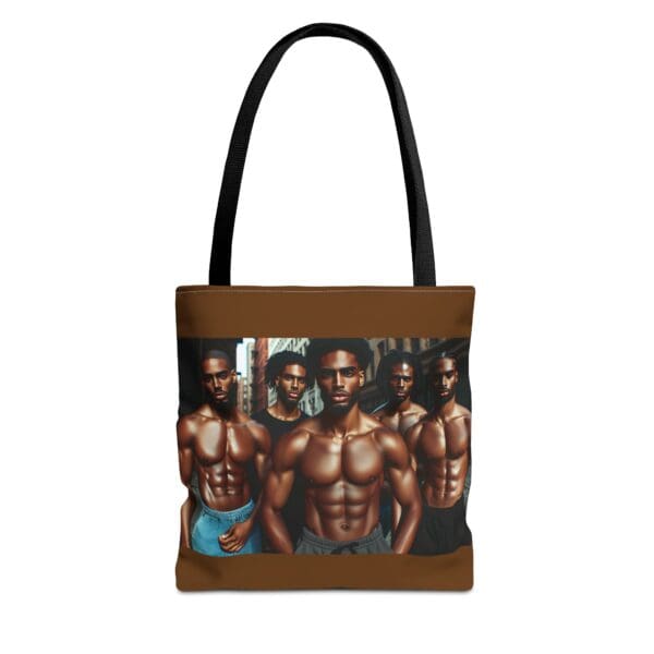 Tote Bag (AOP) "Strength in stance. Power in legacy."