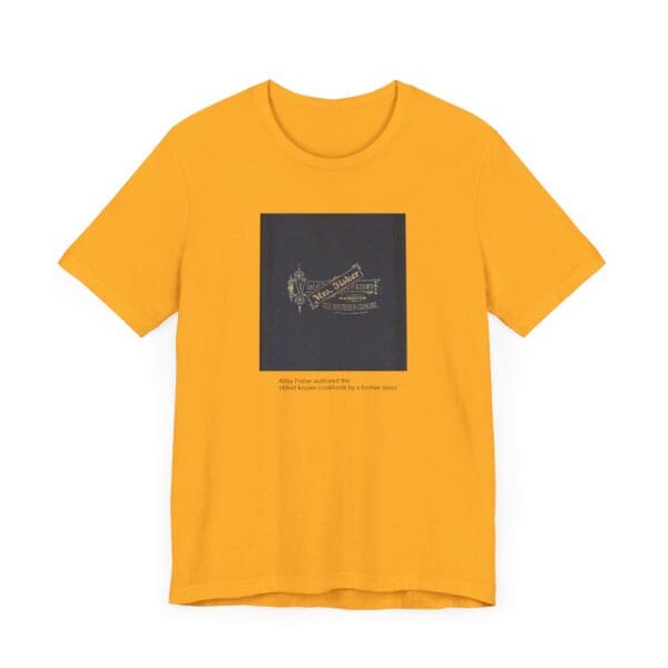 Unisex Jersey Short Sleeve Tee Wear the Legacy—Abby Fisher’s Culinary Genius Lives On." - Image 23