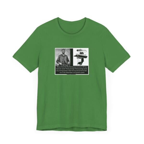 Unisex Jersey Short Sleeve Tee "Thomas L. Jennings: First Black Patent Holder, Forever a Trailblazer" - Image 31