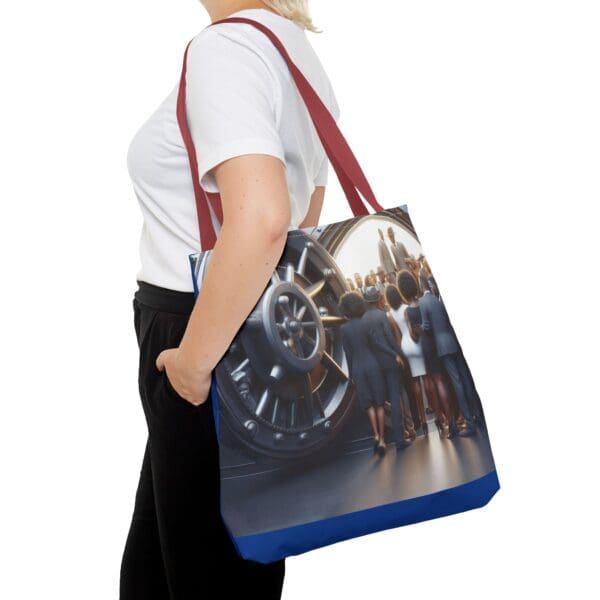 Tote Bag (AOP) "The vault opens. The stories remain." - Image 24