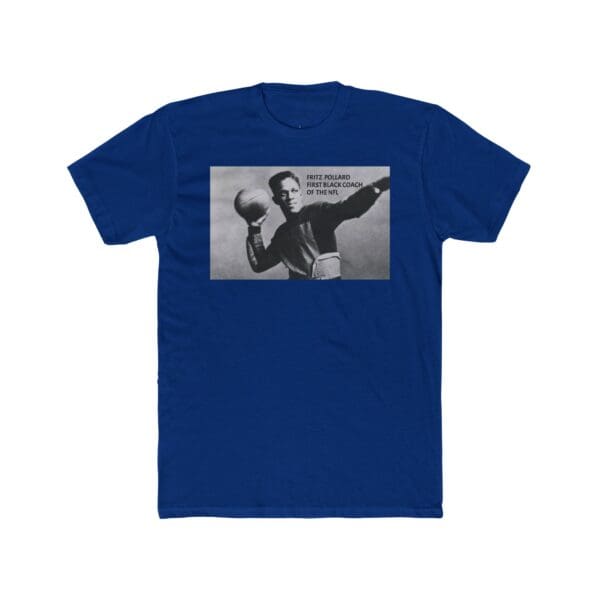 Unisex Cotton Crew Tee "Fritz Pollard: The First Black NFL Coach & Trailblazer" - Image 31