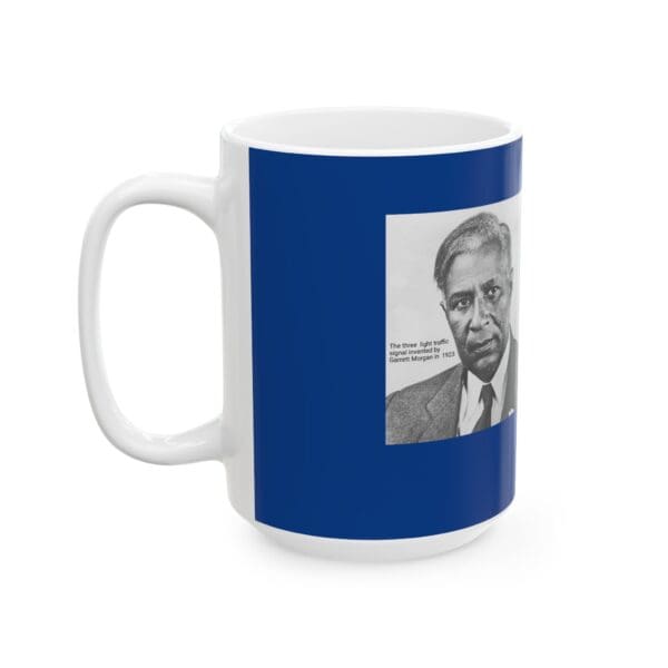 Black Mug, 11oz 15oz Inventor, Visionary, Trailblazer—Garrett Morgan’s Legacy Lives On - Image 7