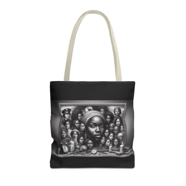 Tote Bag (AOP) “One Woman’s Strength. Generations Stand Behind Her.” - Image 21