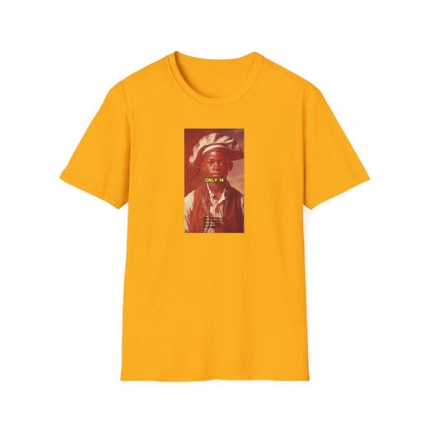 Vintage-Inspired Unisex Softstyle T-Shirt - 'ONLY 14' Graphic Tee "Thomas Fuller: Proof That Brilliance Knows No Chains." - Image 5