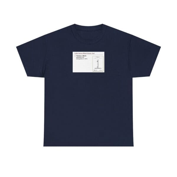 Unisex Heavy Cotton Tee "Fire Safety Revolutionized—Thomas J. Martin’s Legacy Burns Bright." - Image 37