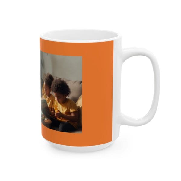 Ceramic Mug, (11oz, 15oz) "A Mother’s Gaze, A Future’s Promise" - Image 8