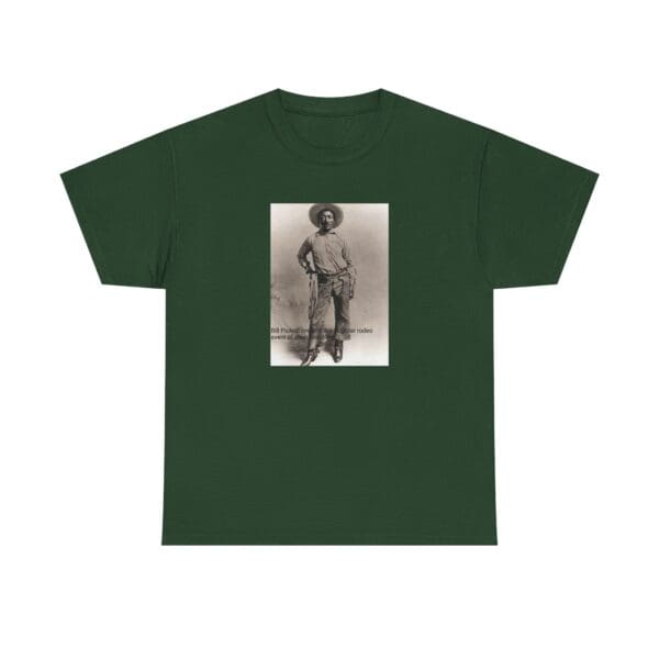 Unisex Heavy Cotton Tee "Bill Pickett: The Bulldogging Legend Lives On." - Image 29