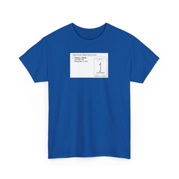 Unisex Heavy Cotton Tee "Fire Safety Revolutionized—Thomas J. Martin’s Legacy Burns Bright." - Image 35