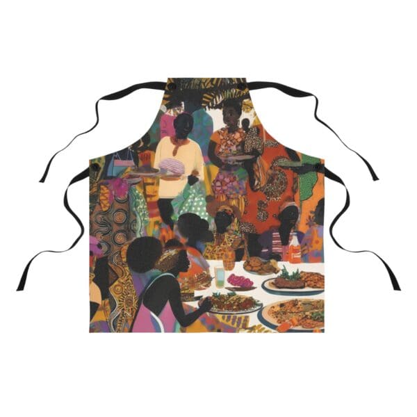 Cultural Feast Apron | Vibrant Family Gathering Design  "Whe.re Every Meal Tells a Story"