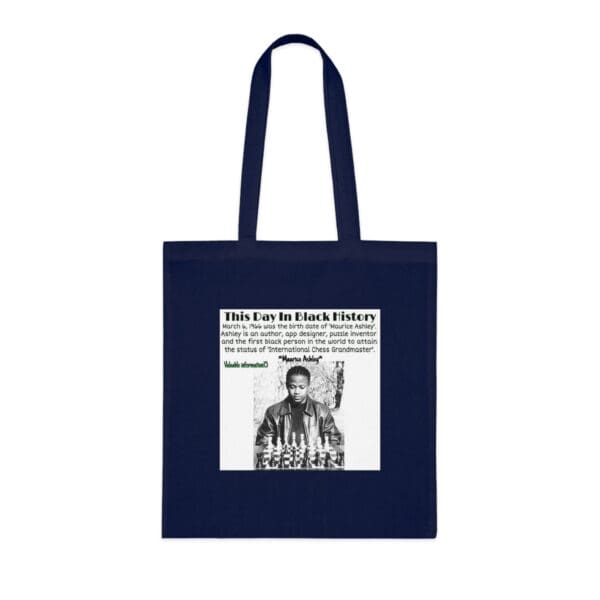Cotton Canvas Tote Bag "Master Your Move – Carry Grandmaster Ashley’s Legacy" - Image 16