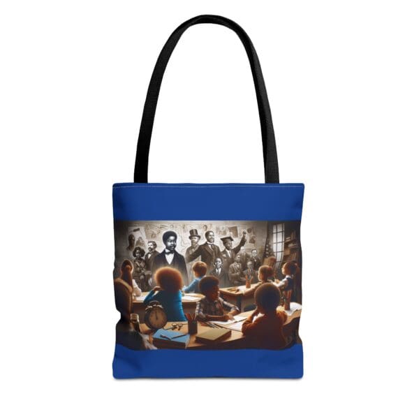 Tote Bag (AOP) “Midnight Marks the Moment. Carry the Legacy.”