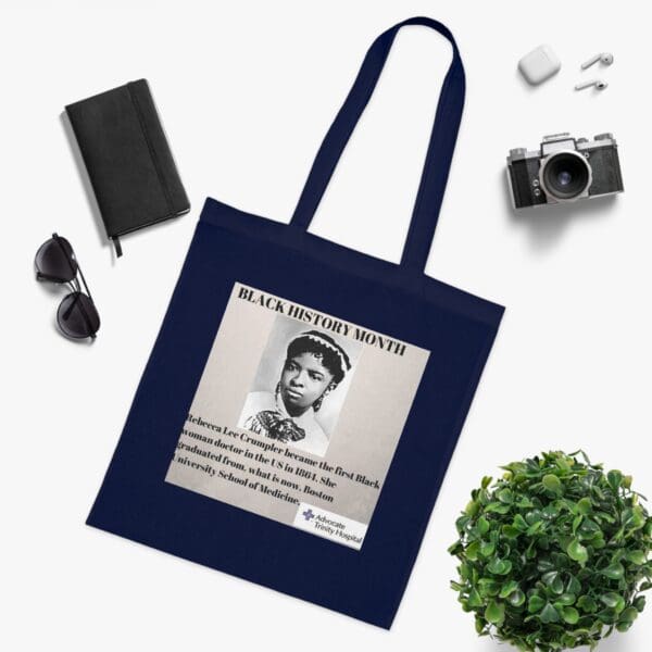 Cotton Canvas Tote Bag "Heal History – Carry Rebecca Lee Crumpler’s Legacy" - Image 18