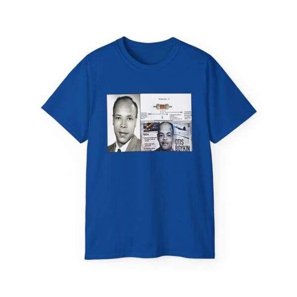 Unisex Ultra Cotton Tee "Otis Boykin: The Genius Behind Modern Electronics" - Image 33