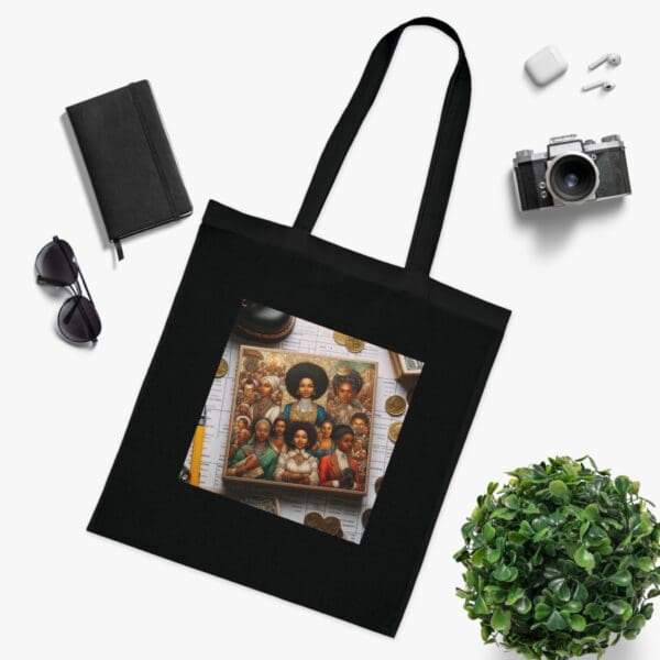 Cotton Canvas Tote Bag "A Vision of Strength—Wear Your Inspiration - Image 21