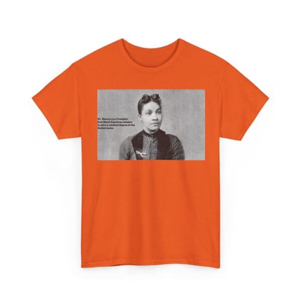 Unisex Heavy Cotton Tee "Dr. Rebecca Lee Crumpler: First Black Woman Doctor in the U.S." - Image 27