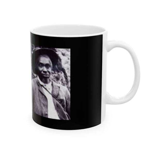 11oz Black Mug "From Dough to Innovation—Ashbourne’s Lasting Legacy." - Image 4