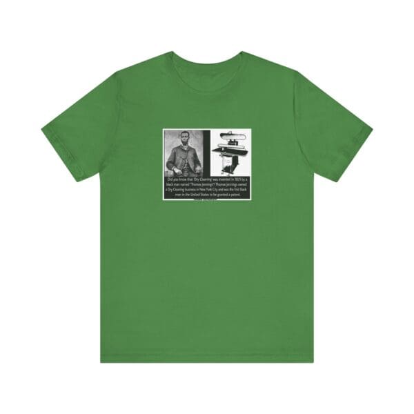 Unisex Jersey Short Sleeve Tee "Thomas L. Jennings: First Black Patent Holder, Forever a Trailblazer" - Image 29