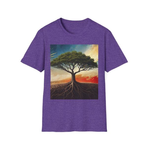 Unisex Softstyle T-Shirt with Inspirational Tree Design - Nature Lover Gift - Image 62
